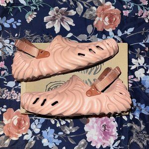 Crocs Pollex Kuwata Salehe Bembury Clogs Mens Size 12 Pink Rose Gold
